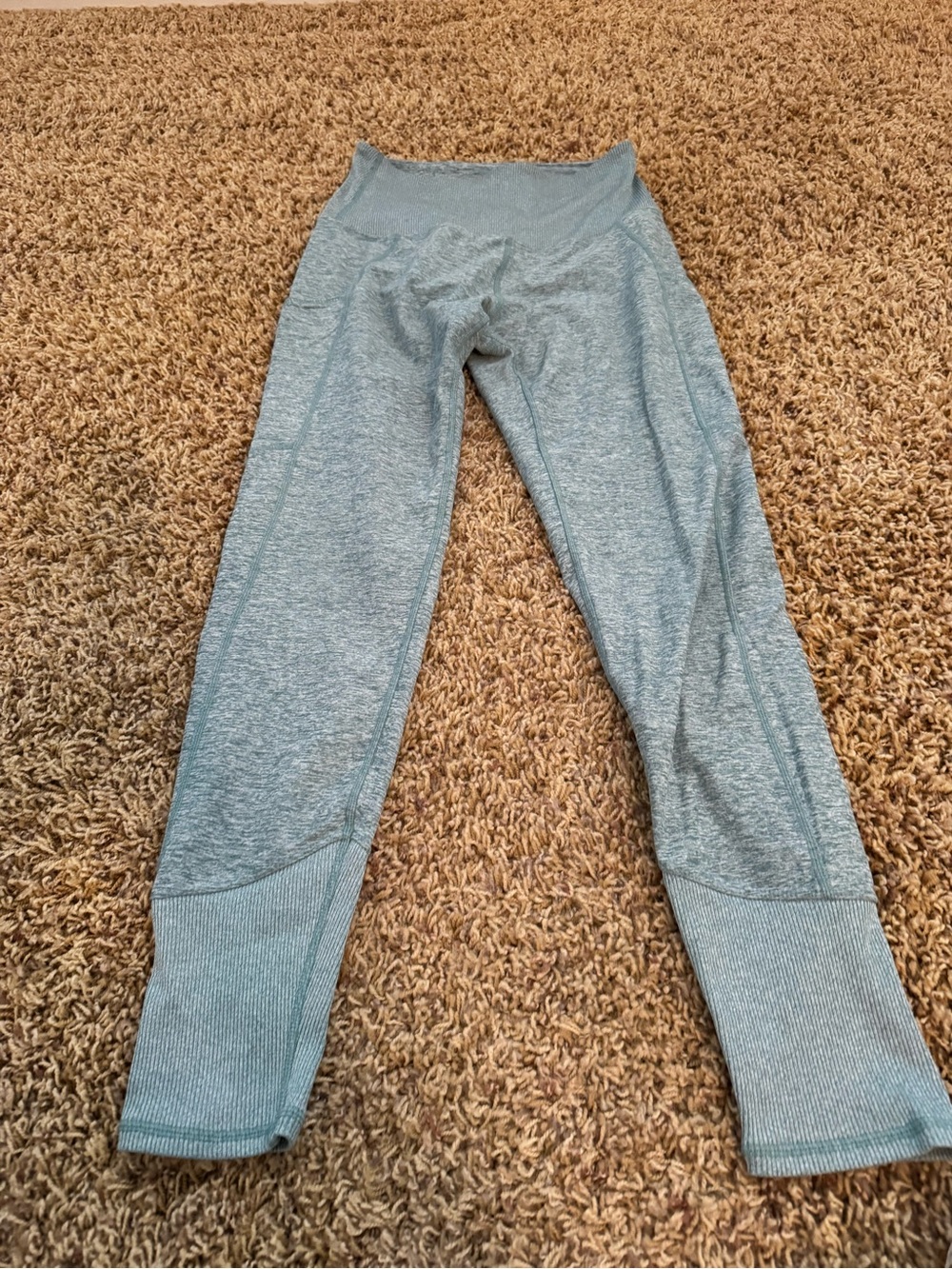 Kirkland Signature Heather Gray Kids Active Leggings